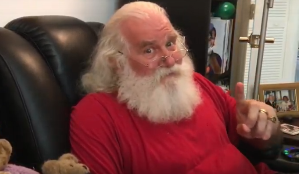 Santa talks about Visits with Children